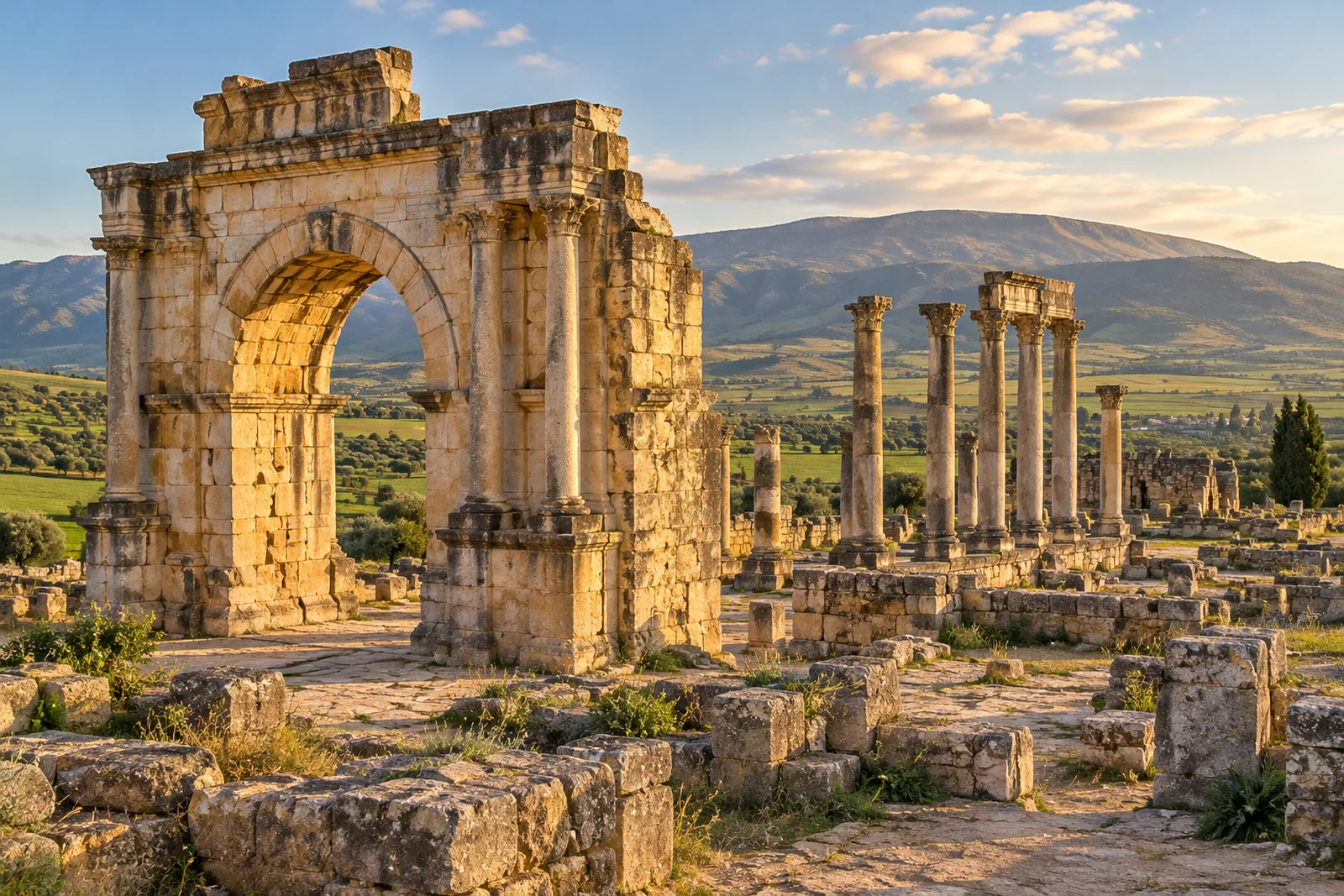 Volubilis and Ifrane, Morocco